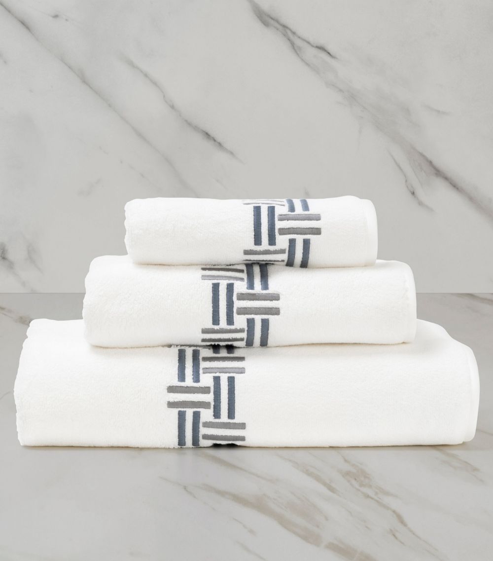 Frette Frette Basket Weave Hand Towel (60Cm X 110Cm)