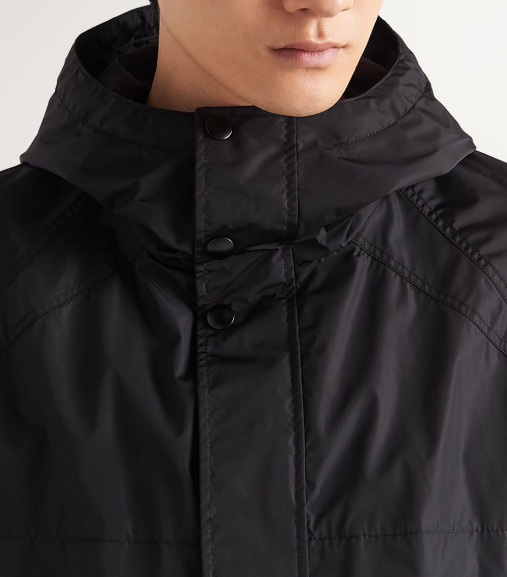 Prada Prada Nylon Hooded Jacket