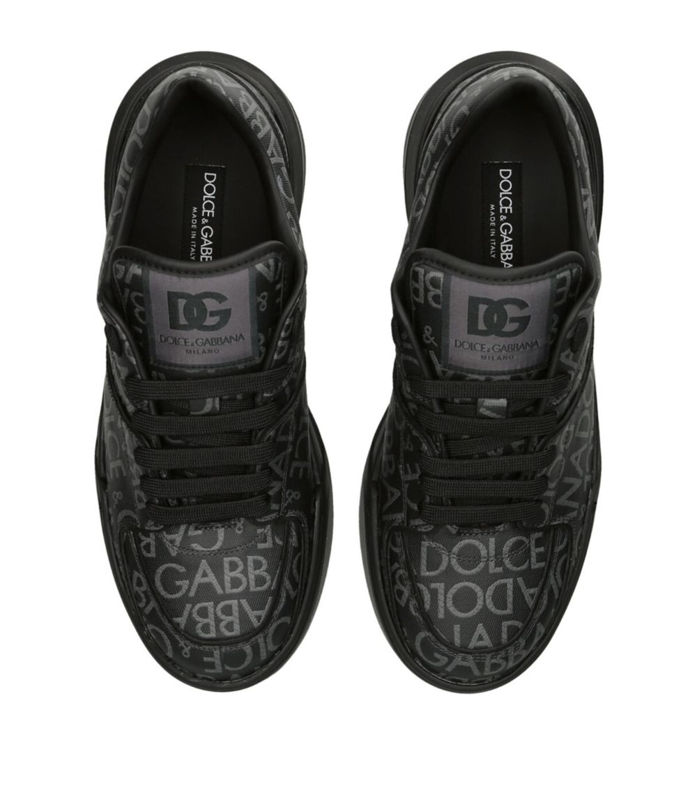 Dolce & Gabbana Dolce & Gabbana Leather Roma Logo Sneakers