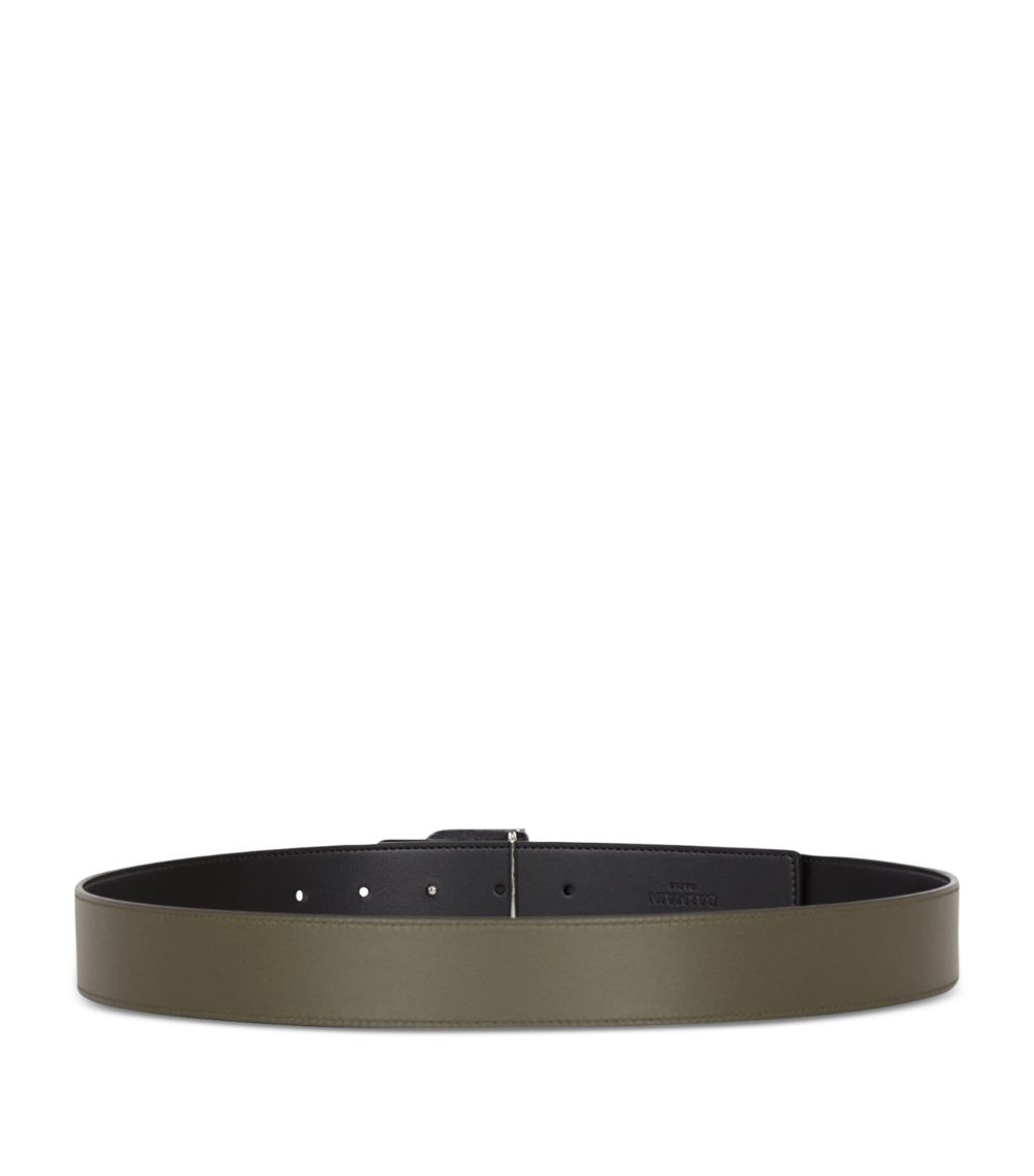 Balmain Balmain Leather Reversible B-Buckle Belt