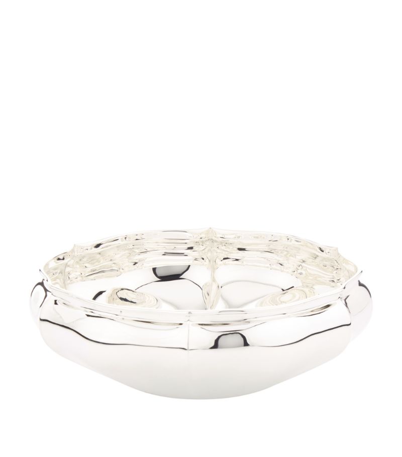 Greggio Greggio Silver Plated Georgian Centrepiece Bowl (16.5Cm)