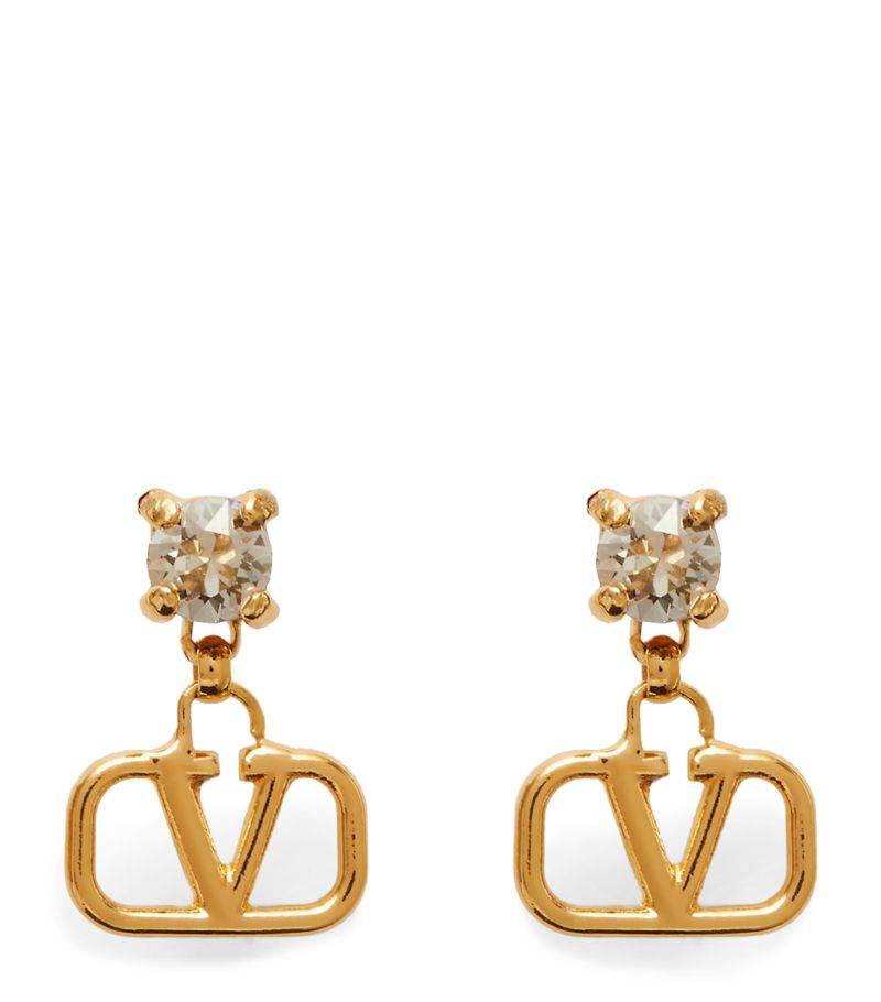 VALENTINO GARAVANI Valentino Garavani Vlogo Pendant Earrings