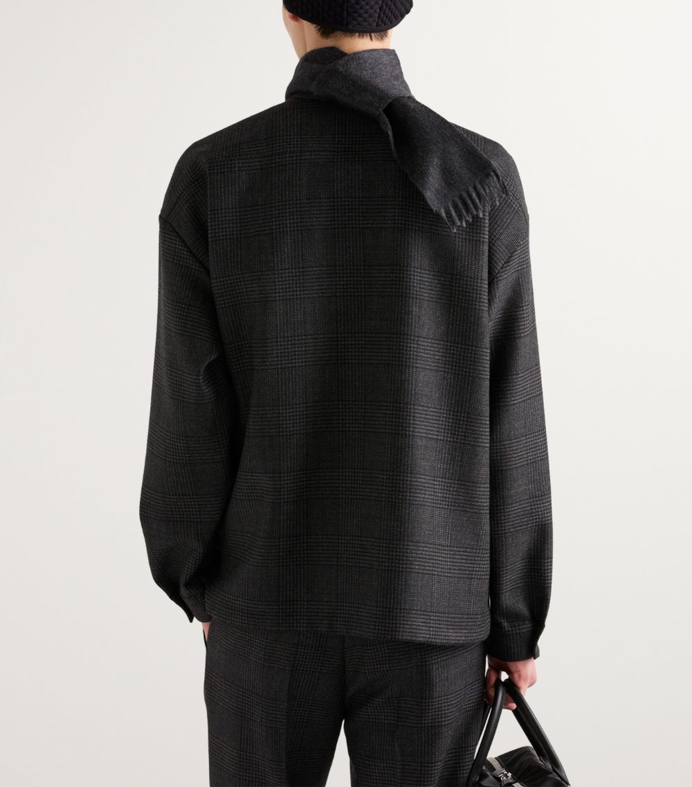 Prada Prada Wool Zipped Overshirt