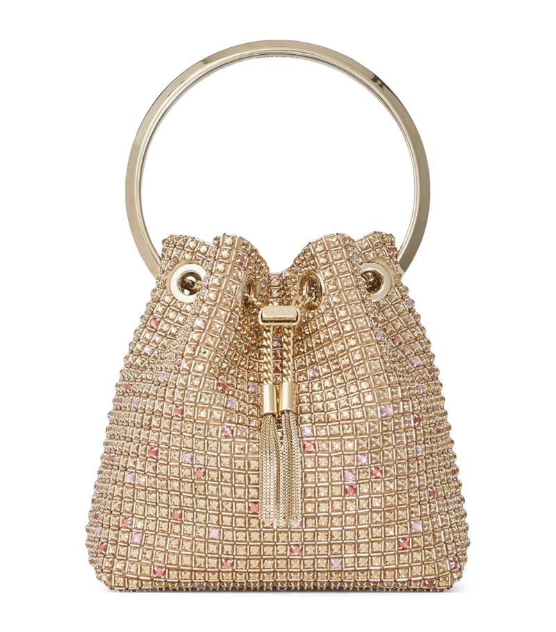 Jimmy Choo Jimmy Choo Crystal-Embellished Bon Bon Bag