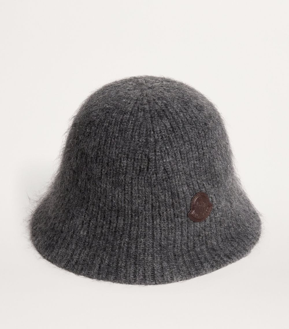 Moncler Moncler Wool-Mohair Bucket Hat