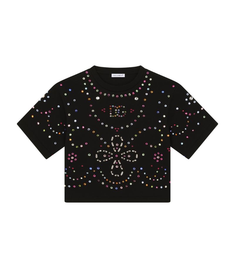 Dolce & Gabbana Dolce & Gabbana Kids Sequin-Embellished T-Shirt (2-6 Years)