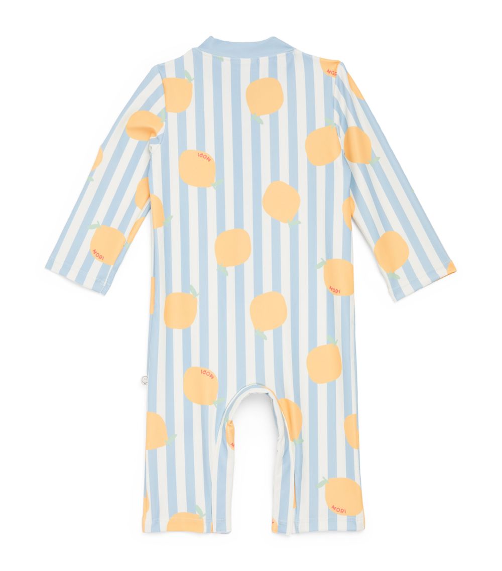 Mori Mori Striped Lemon Swimsuit (0-24 Months)