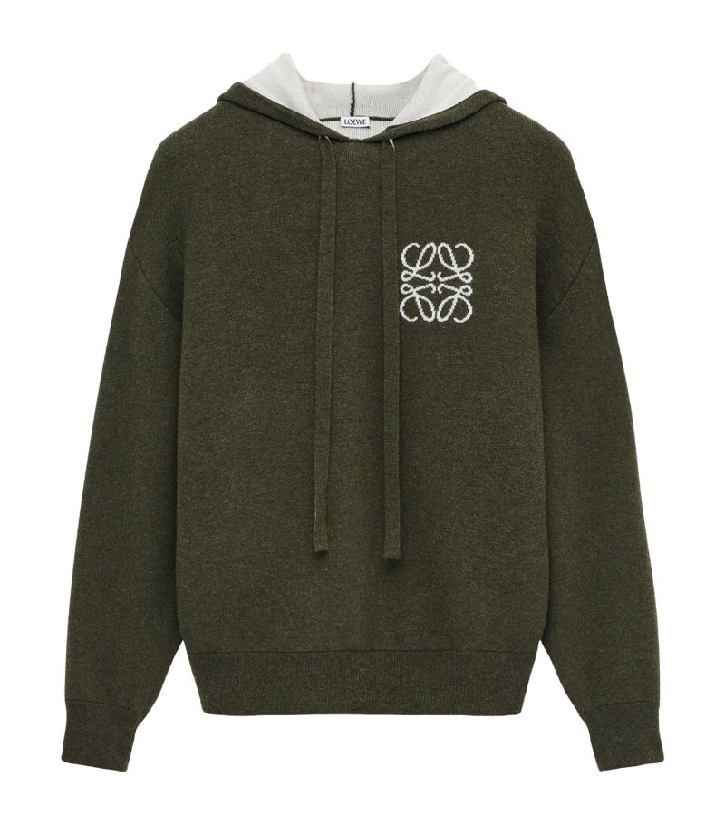 Loewe Loewe Wool Logo Hoodie