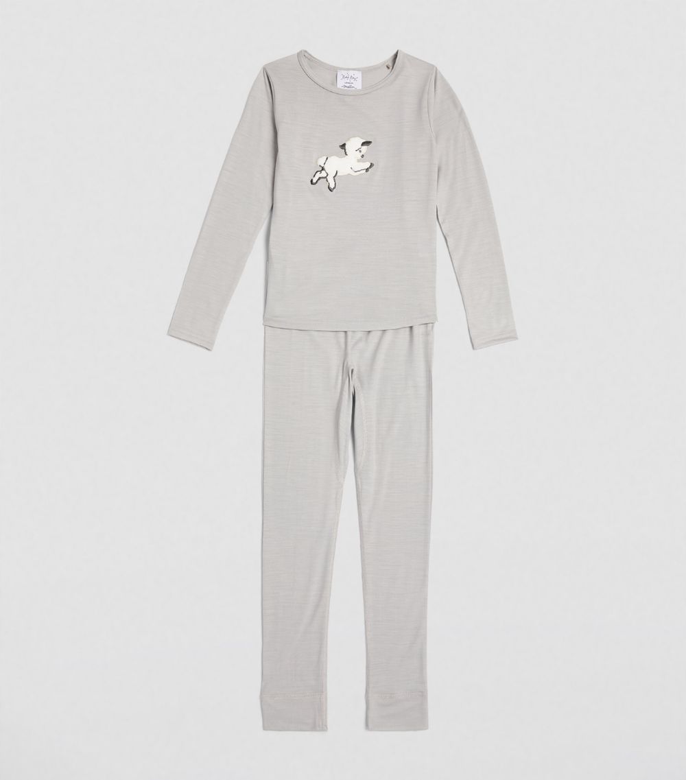 Smalls Merino Smalls Merino Fluffy Lamb Pyjama Set (3-8 Years)