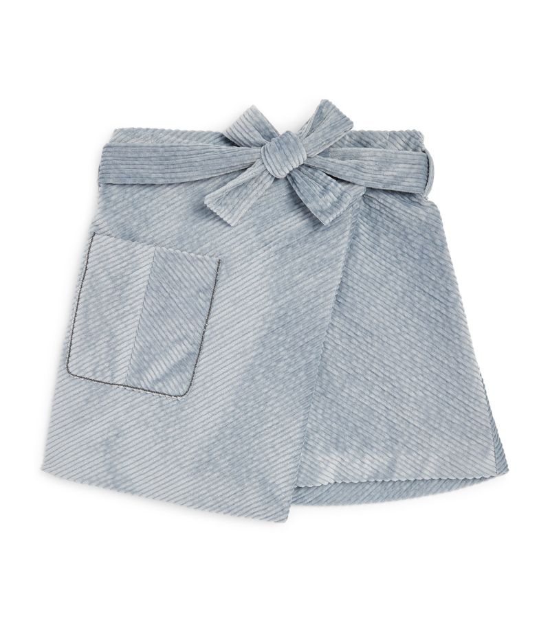 Brunello Cucinelli Kids Brunello Cucinelli Kids Corduroy Skort (4-7 Years)