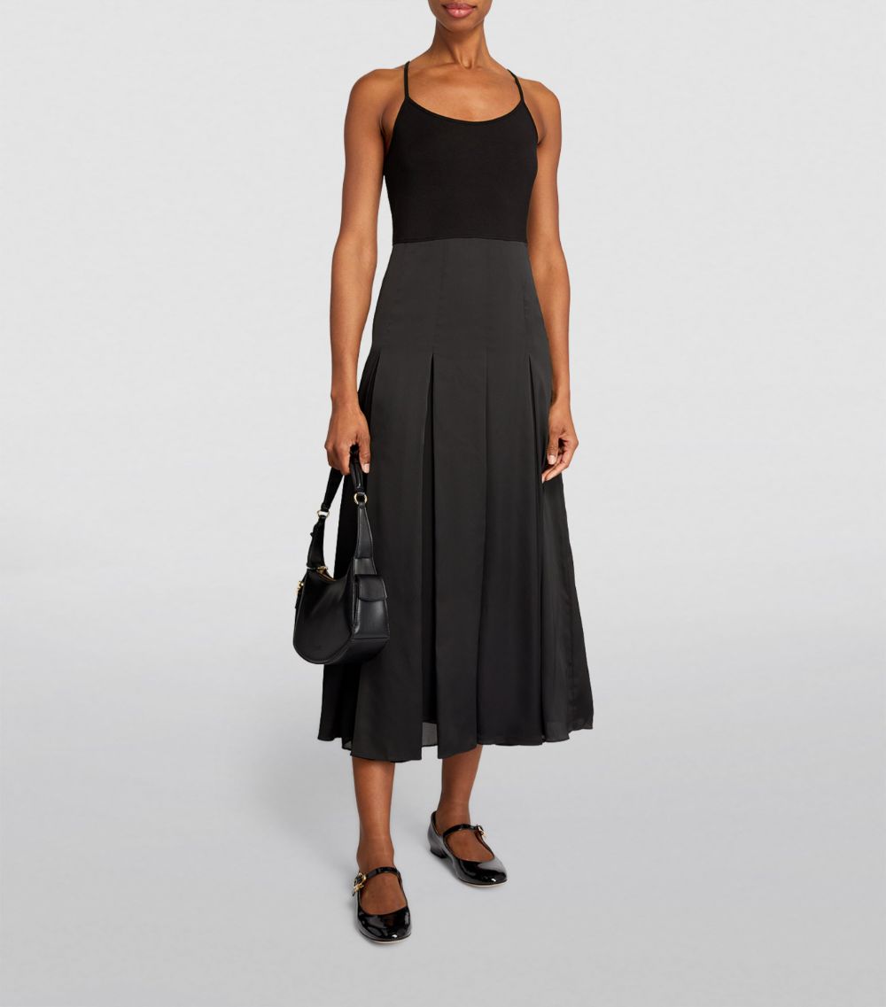  Claudie Pierlot Pleated Midi Dress