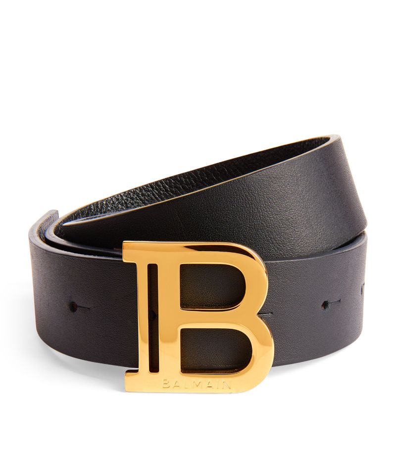 Balmain Balmain Kids Logo-Detail Belt