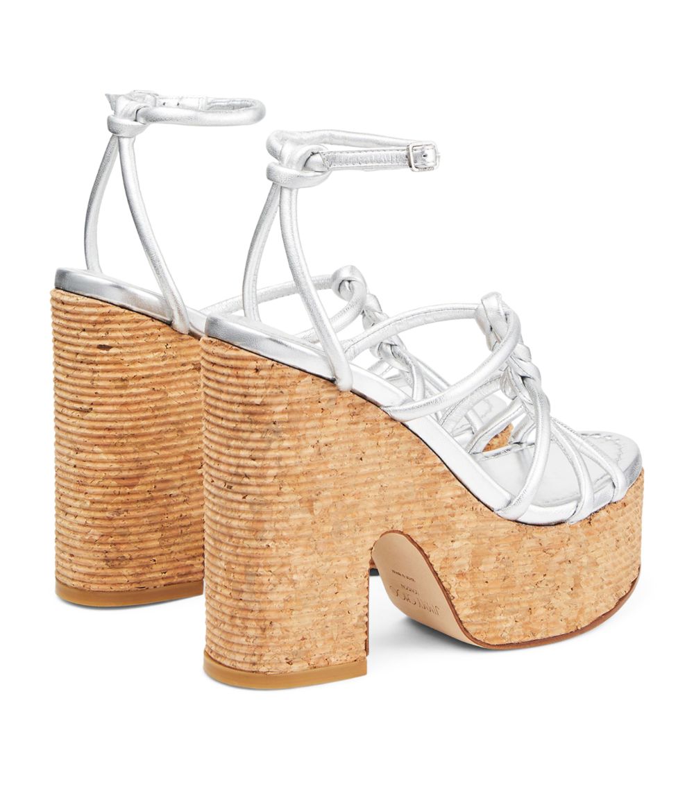 Jimmy Choo Jimmy Choo Clare 130 Wedge Sandals