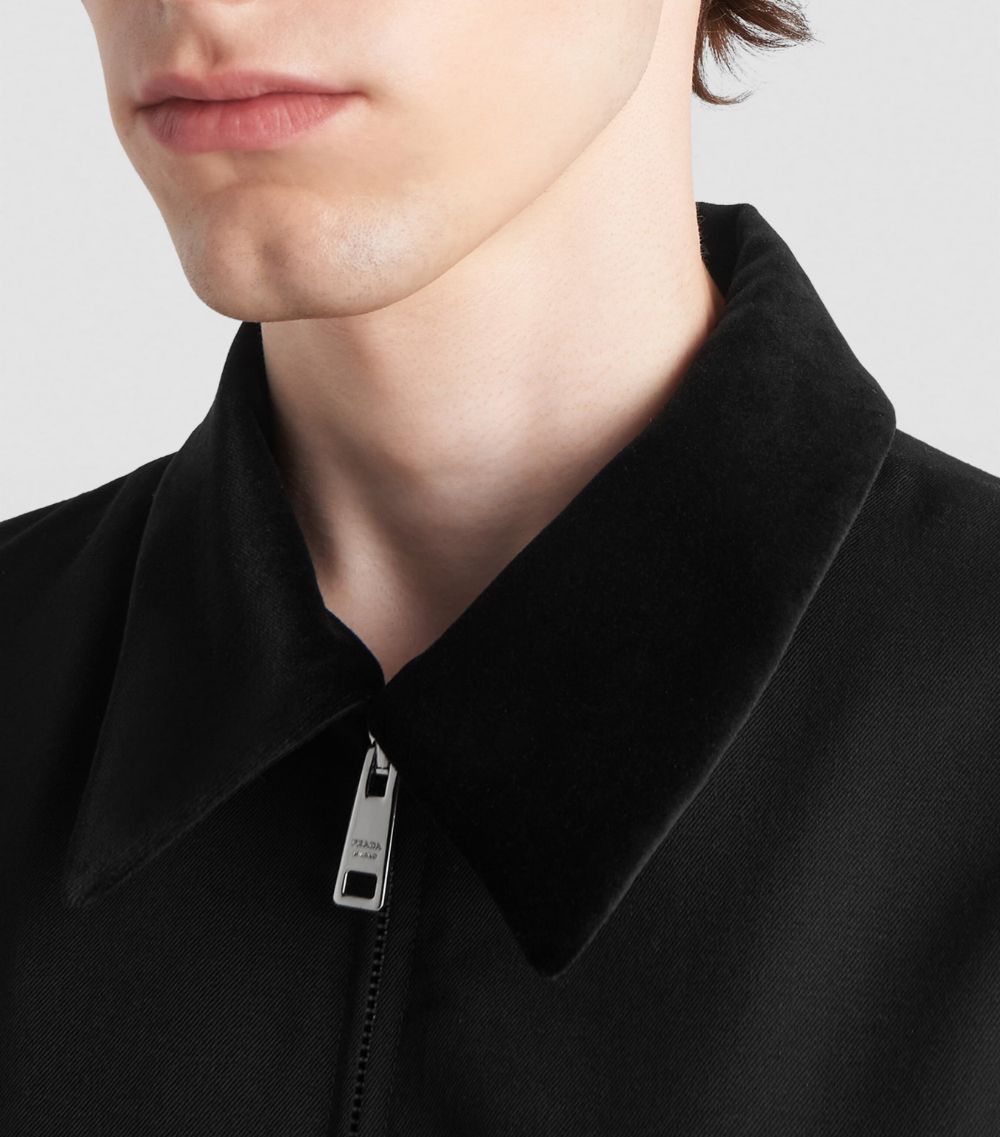 Prada Prada Wool Blouson Jacket