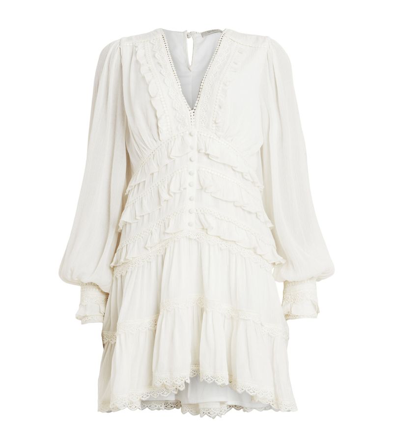 Allsaints Allsaints Cotton Zora Mini Dress