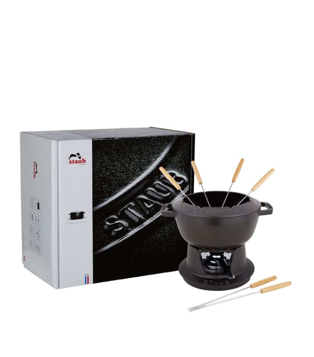 Staub Staub Black Fondue Set (20Cm)