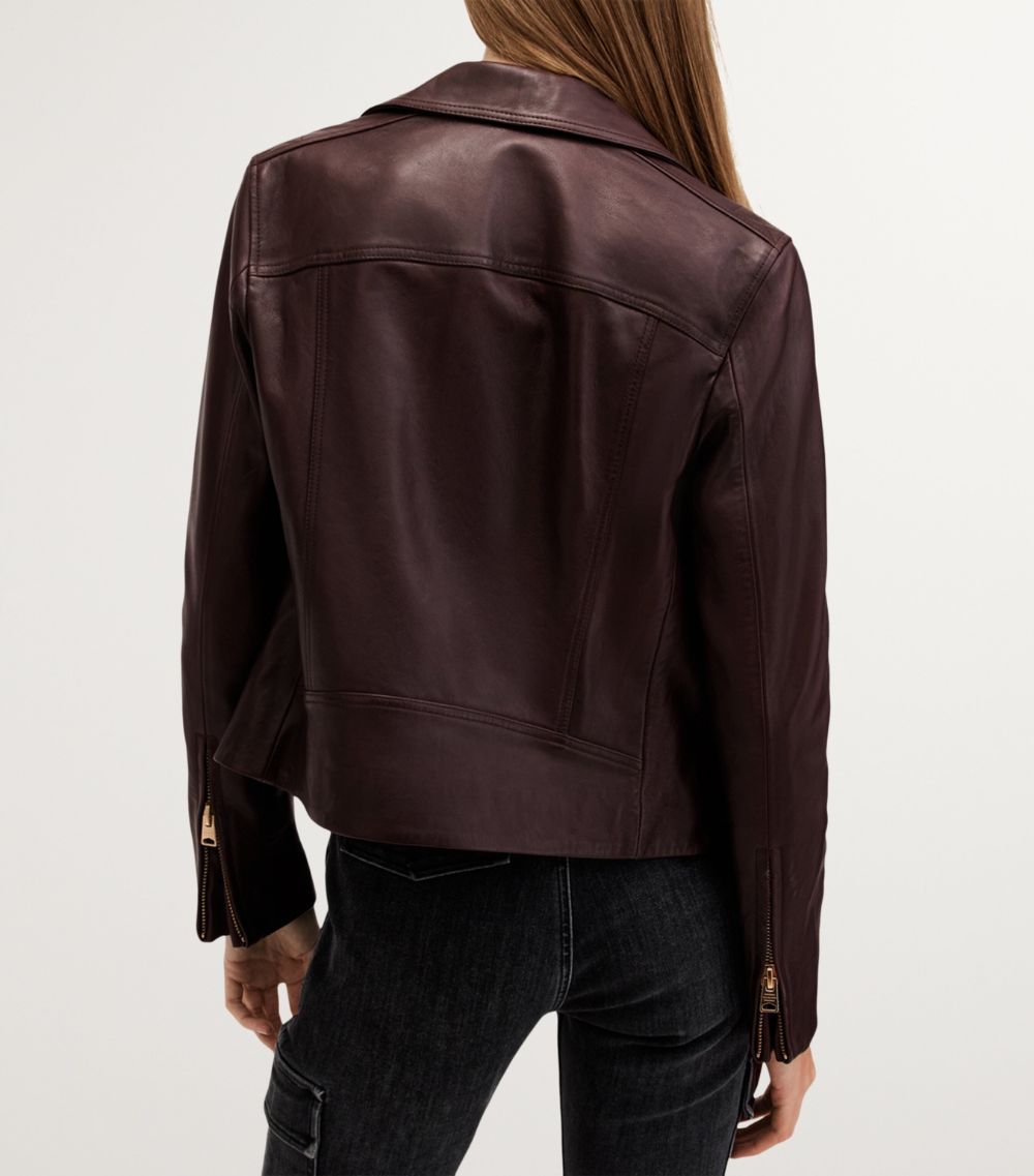 Allsaints Allsaints Leather Dalby Biker Jacket