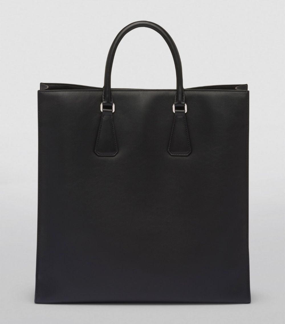 Prada Prada Leather Tote Bag