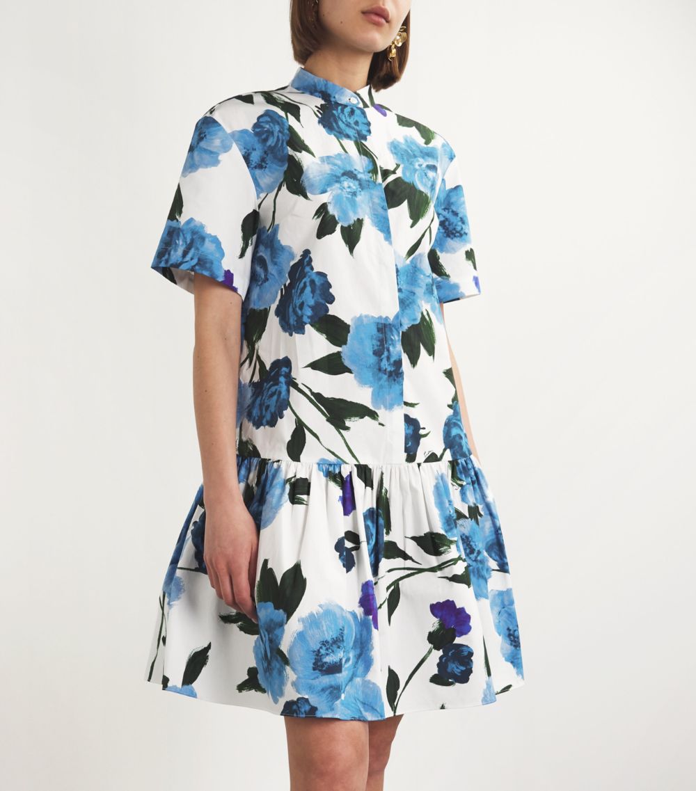 Erdem Erdem Cotton Floral Mini Dress