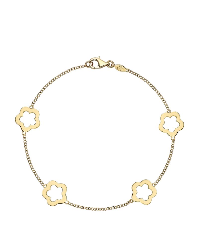 Kiki Mcdonough Kiki Mcdonough Yellow Gold Eden Flower Bracelet