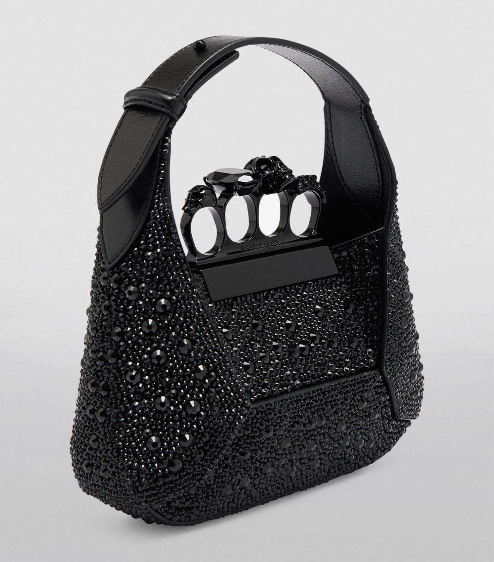 Alexander McQueen Alexander Mcqueen Mini Jewelled Hobo Bag