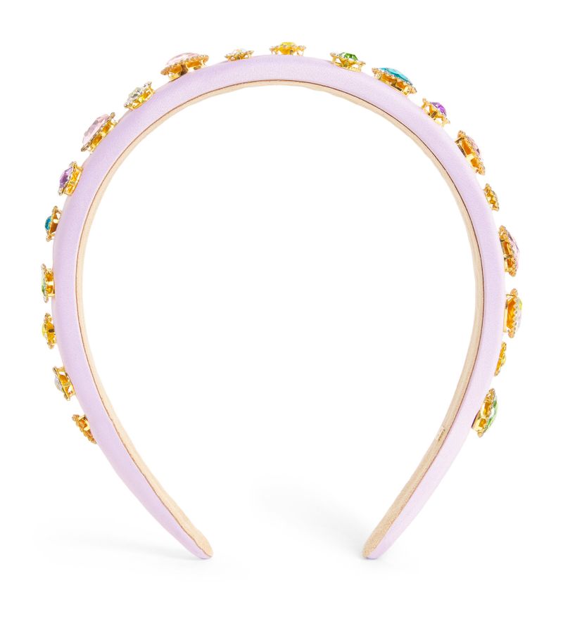 Bari Lynn Bari Lynn Satin Jewelled Headband