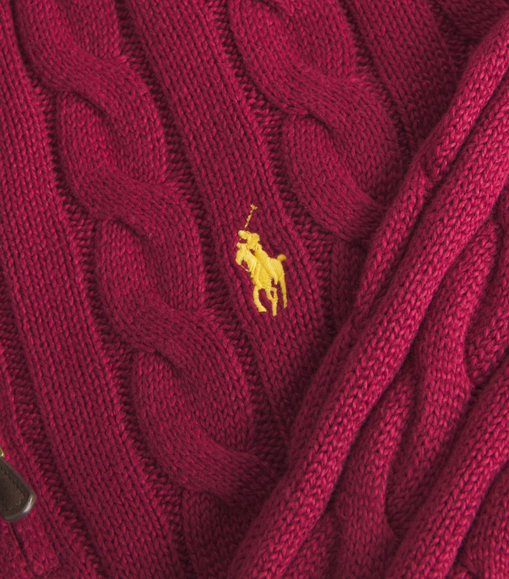 Polo Ralph Lauren Polo Ralph Lauren Cotton Quarter-Zip Sweater