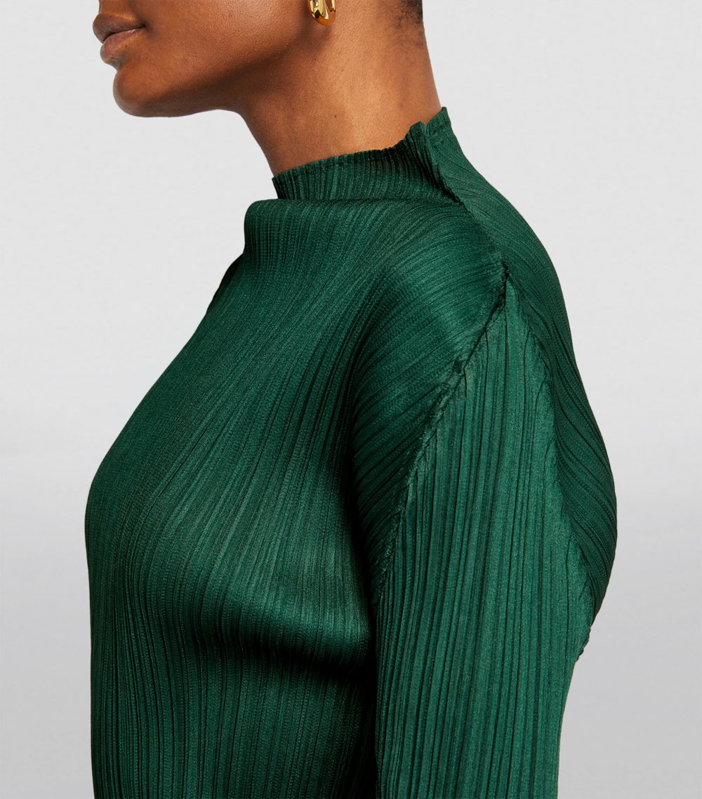 Pleats Please Issey Miyake Pleats Please Issey Miyake New Colorful Basics Long-Sleeve Top