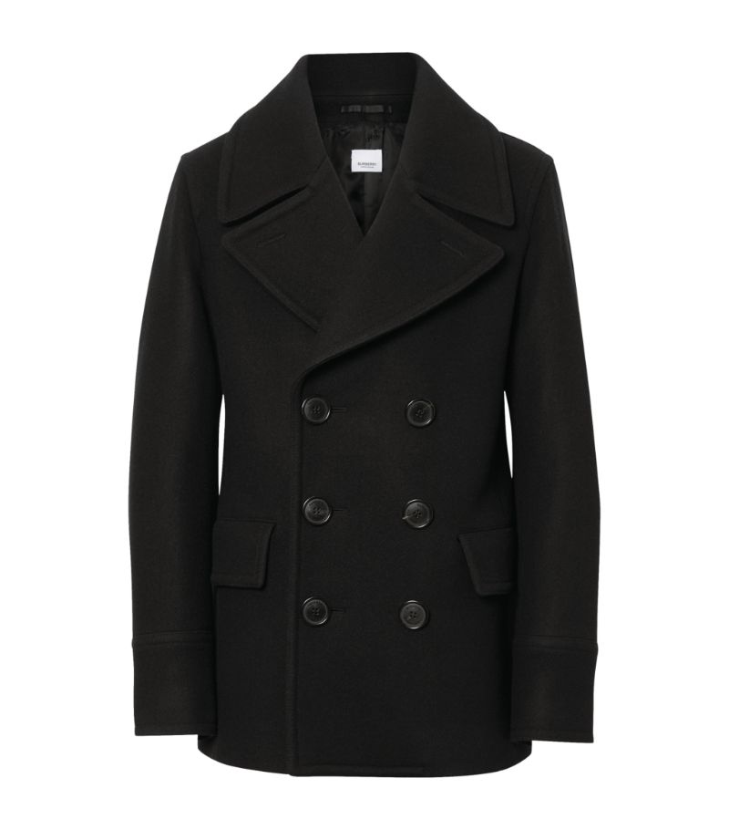 Burberry Burberry Wool Blend Pea Coat