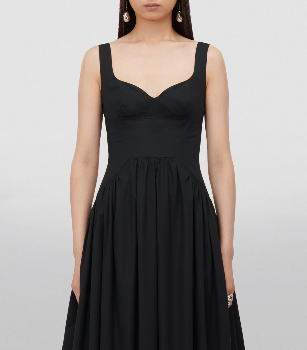 Alexander McQueen Alexander Mcqueen Bustier Midi Dress