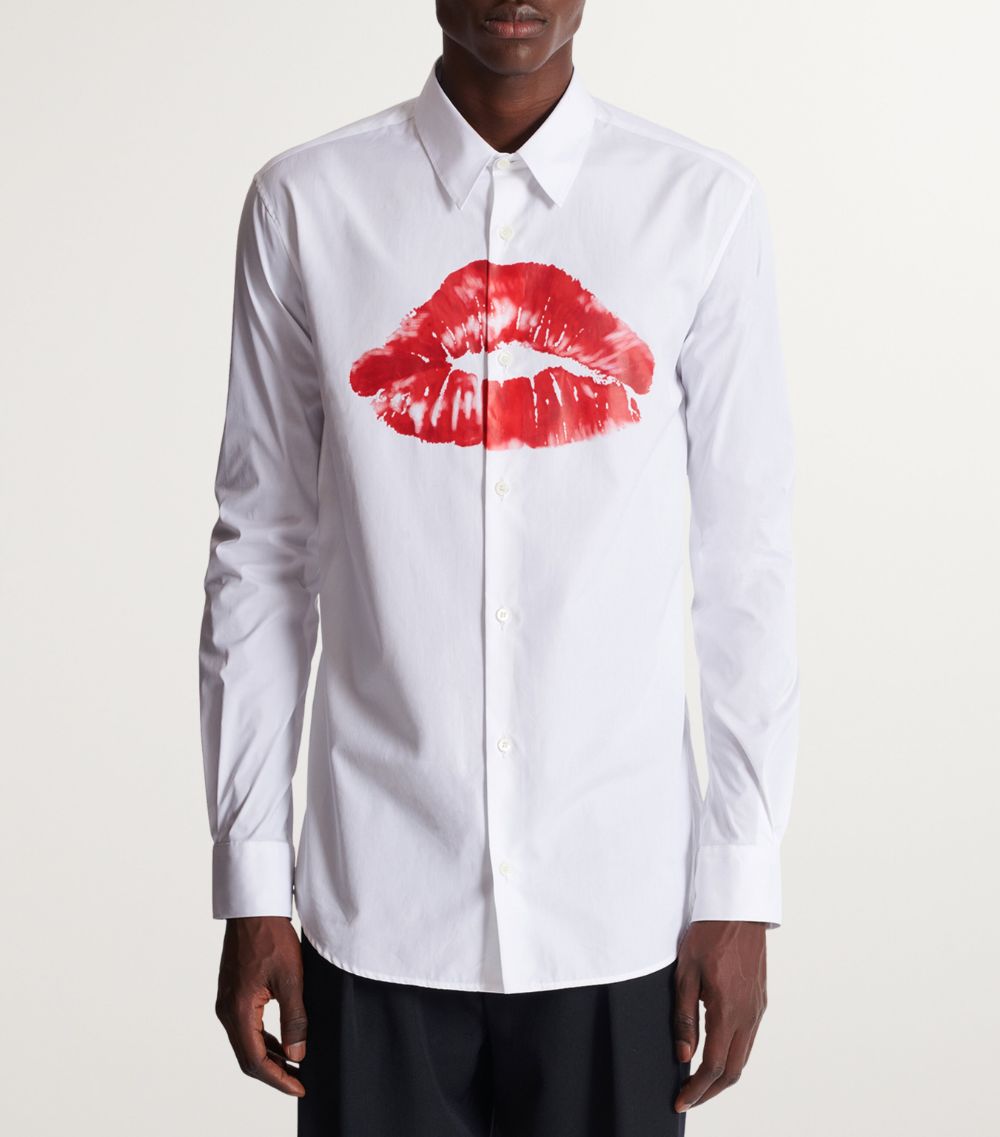 Balmain Balmain Kiss Print Long-Sleeve Shirt