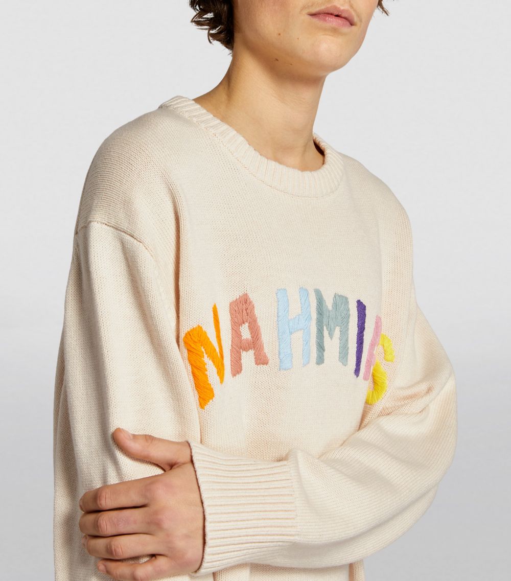 Nahmias Nahmias Rainbow Intarsia Sweater