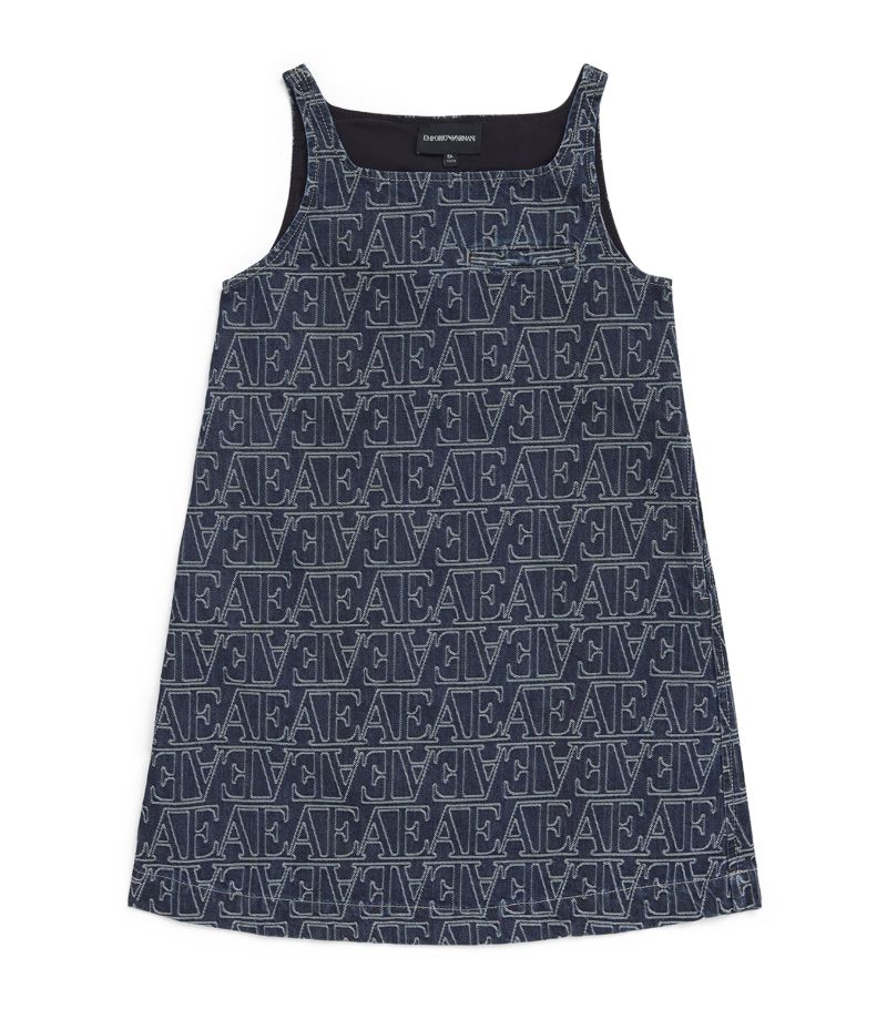 Emporio Armani Kids Emporio Armani Kids Denim Logo Dress (5-14 Years)