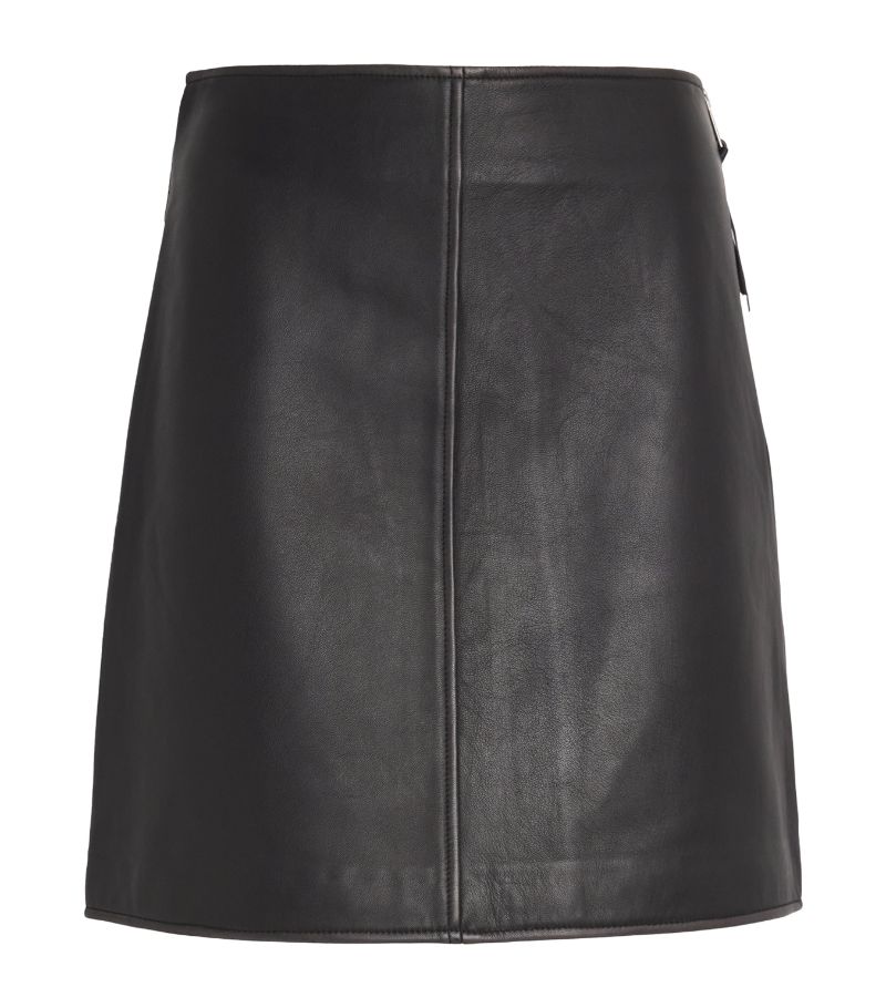 Weekend Max Mara Weekend Max Mara Leather Mini Skirt