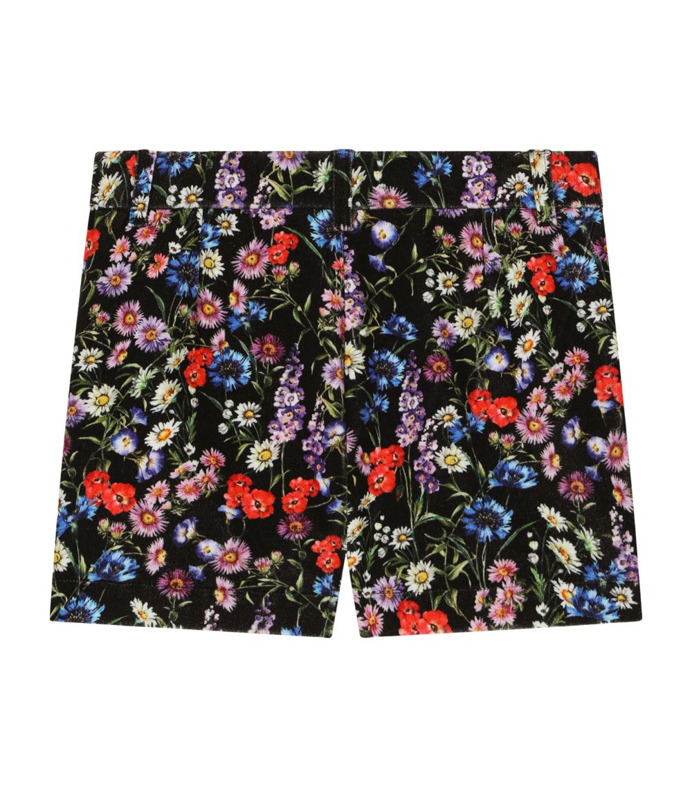 Dolce & Gabbana Dolce & Gabbana Kids Stretch-Cotton Floral Shorts (2-6 Years)