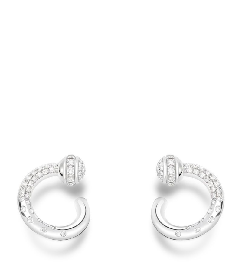 Piaget Piaget White Gold and Diamond Possession Earrings