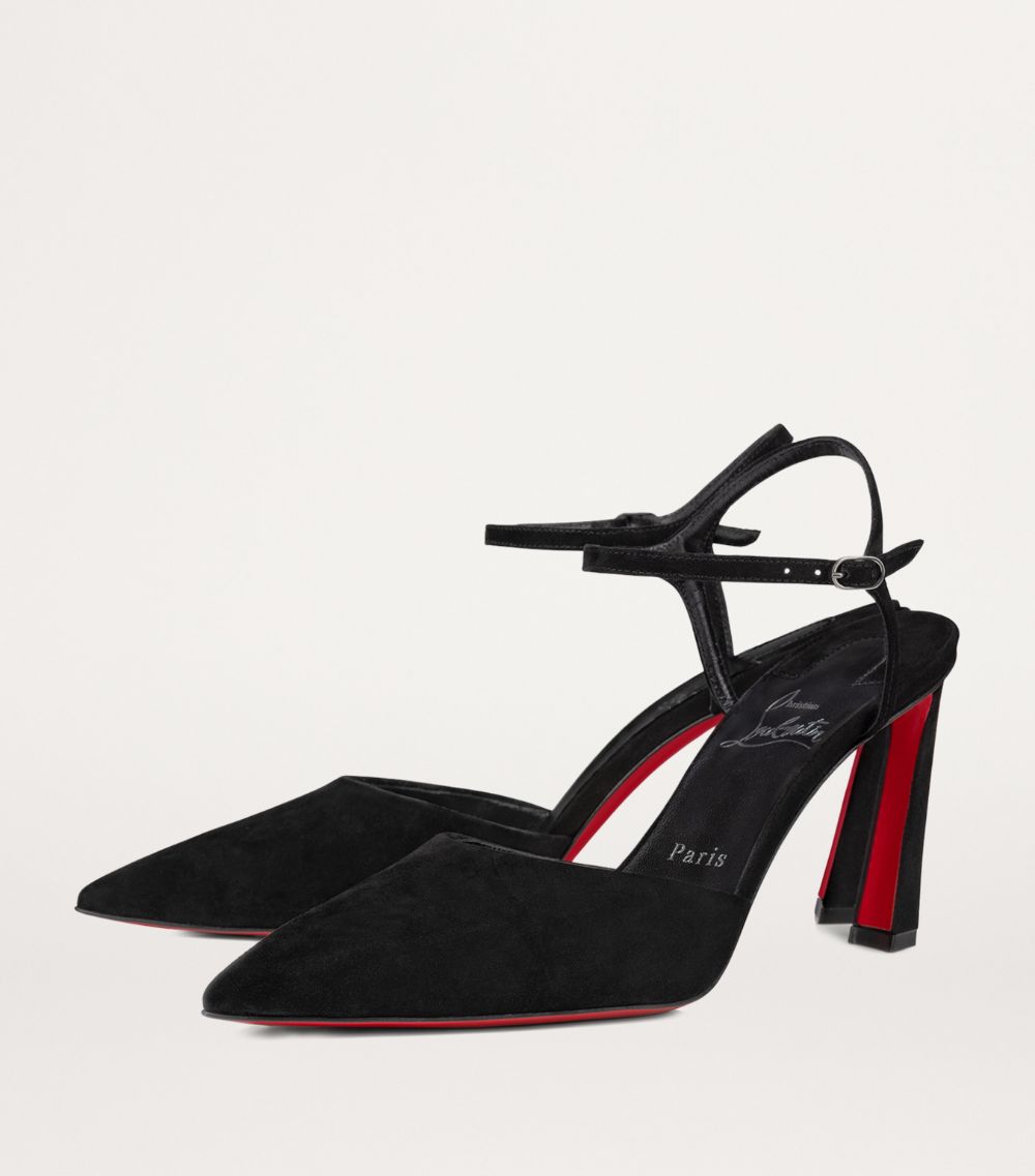 Christian Louboutin Christian Louboutin Condora Riviera Velour Pumps 85