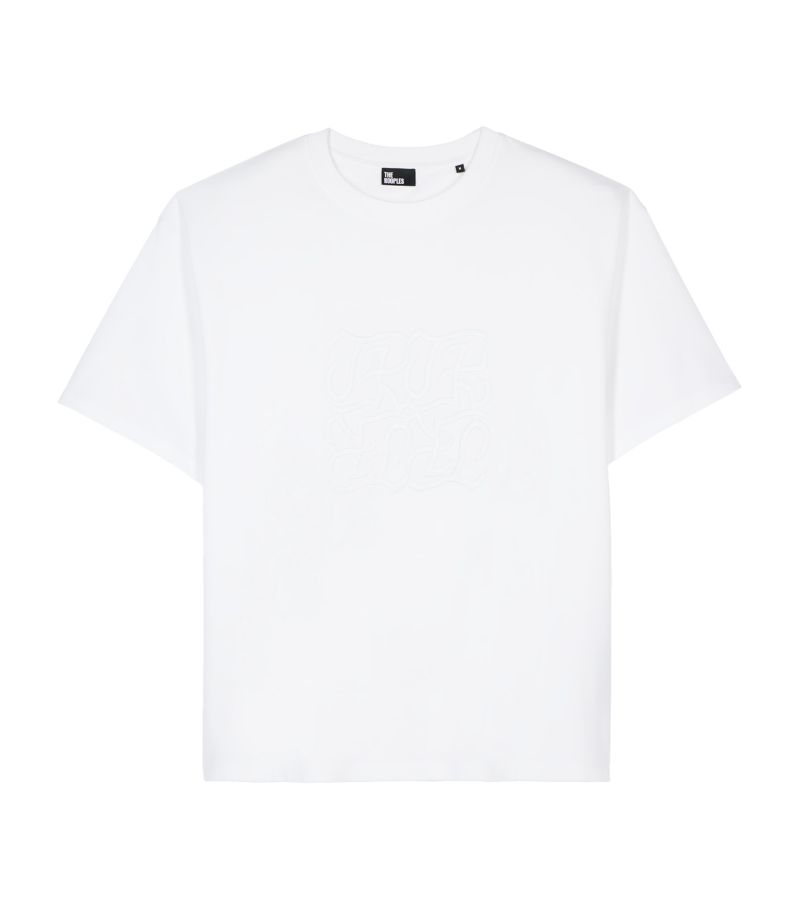The Kooples The Kooples Cotton Logo-Embroidered T-Shirt