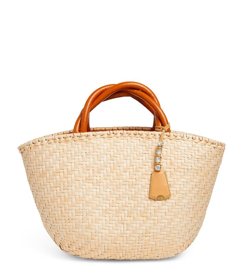 Rodo Rodo Raffia Amy Twist Basket Bag