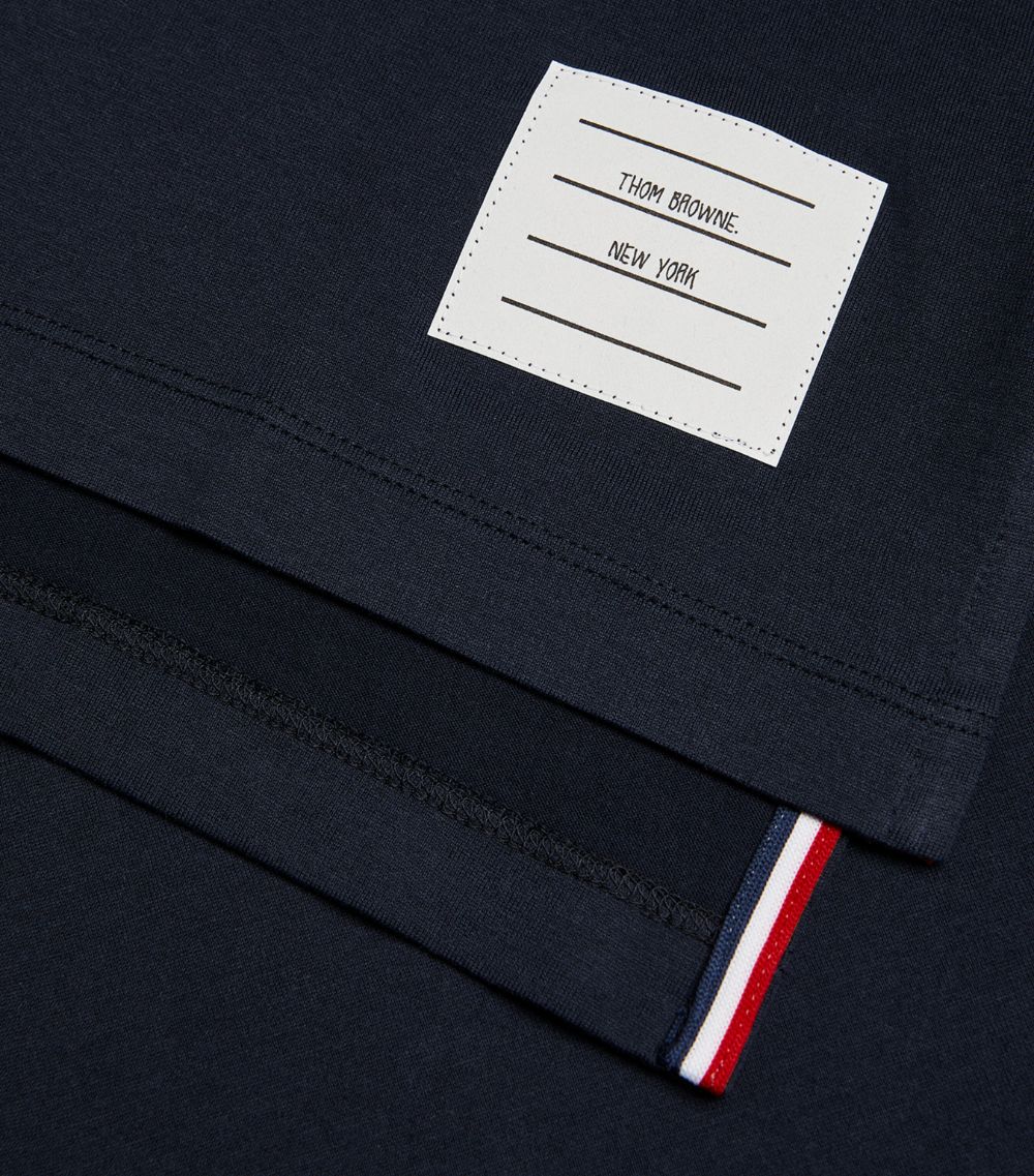 Thom Browne Thom Browne Name Patch T-Shirt