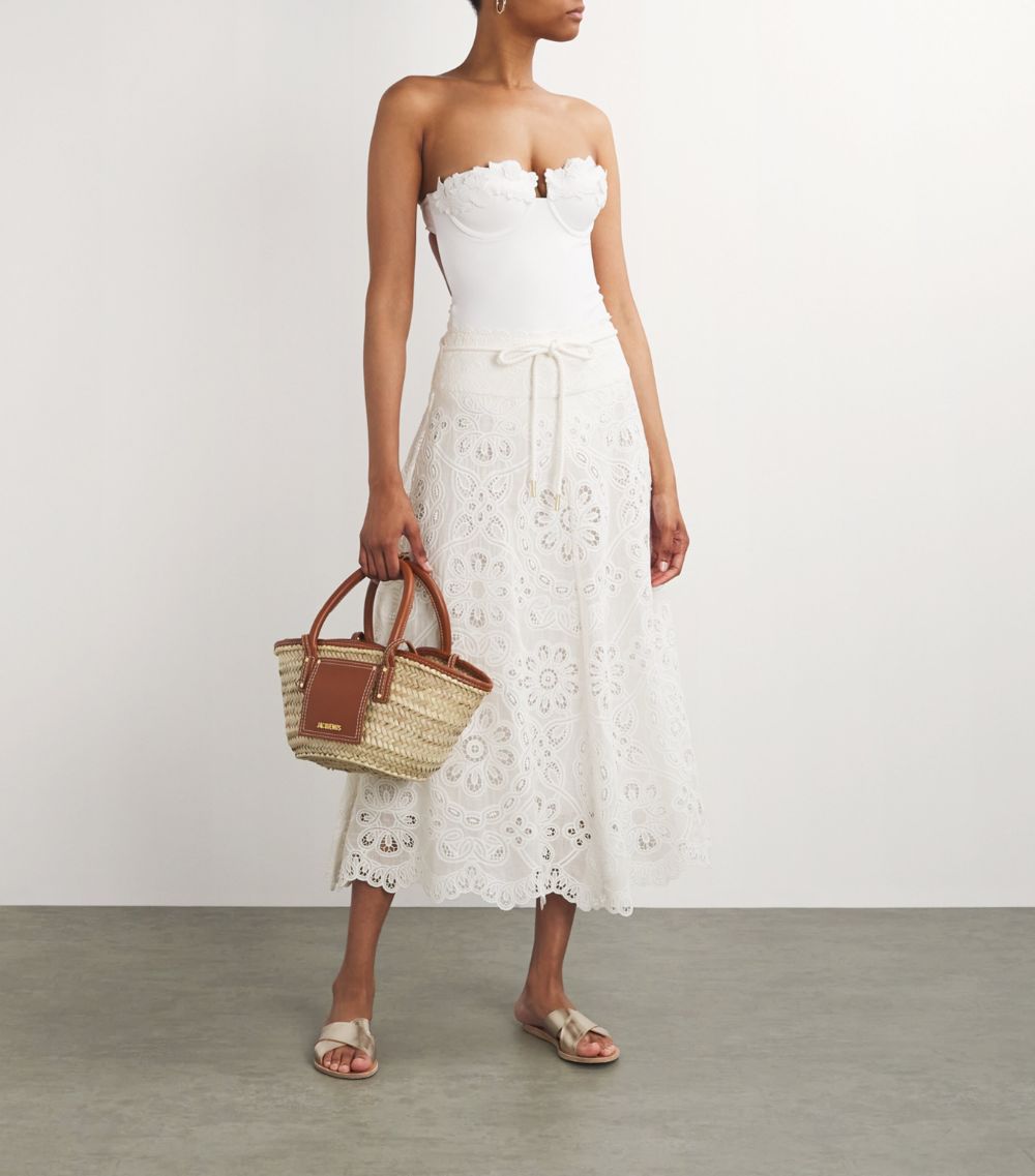 Zimmermann Zimmermann Lace Scalloped Ottie Skirt