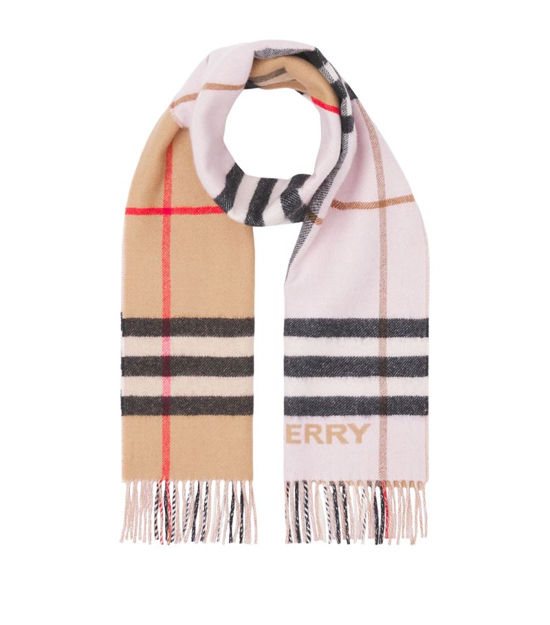 Burberry Burberry Cashmere Contrast Check Scarf