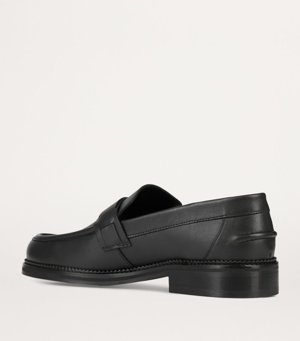 The Kooples The Kooples Leather Buckle Loafers
