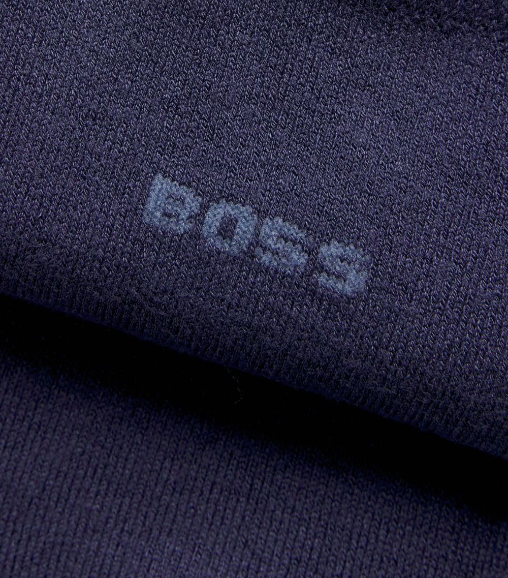 BOSS Boss Bamboo-Blend Logo Socks (Pack Of 2)