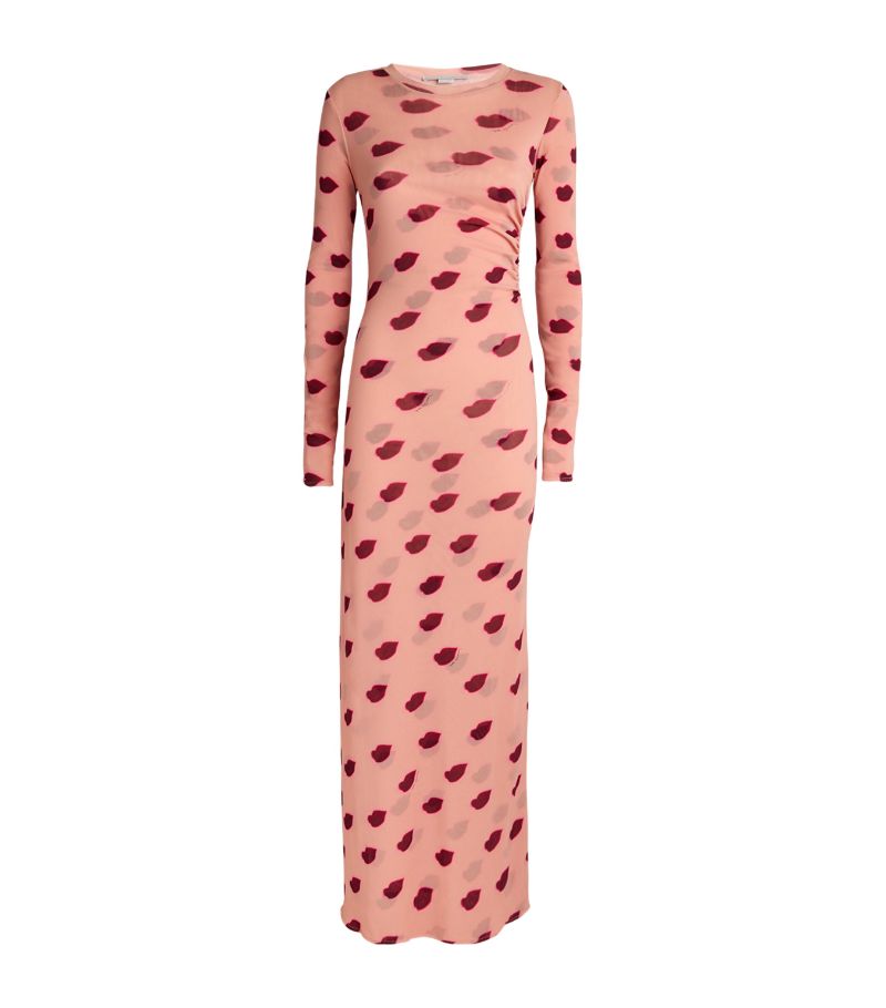 Stella McCartney Stella Mccartney Lips Maxi Dress