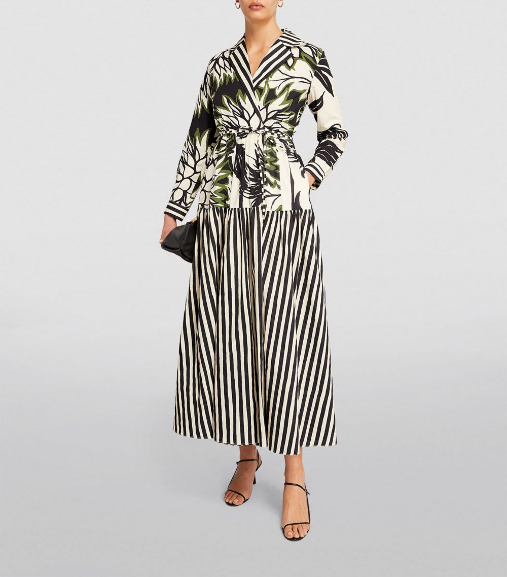 Max & Co. Max & Co. Cotton Printed Wrap Dress