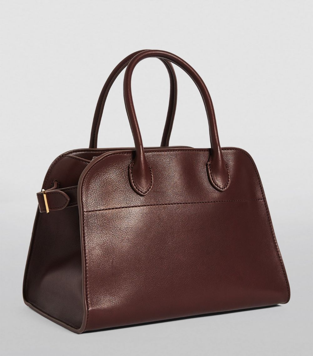 The Row The Row Leather Margaux 10 Top-Handle Bag