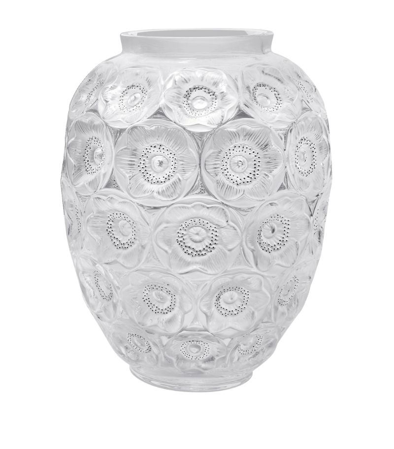 Lalique Lalique Anemone Grand Vase (49Cm)