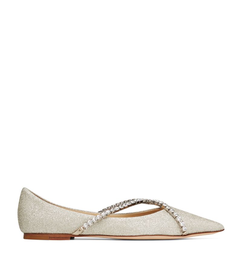 Jimmy Choo Jimmy Choo Embellished Genevi Ballet Flats