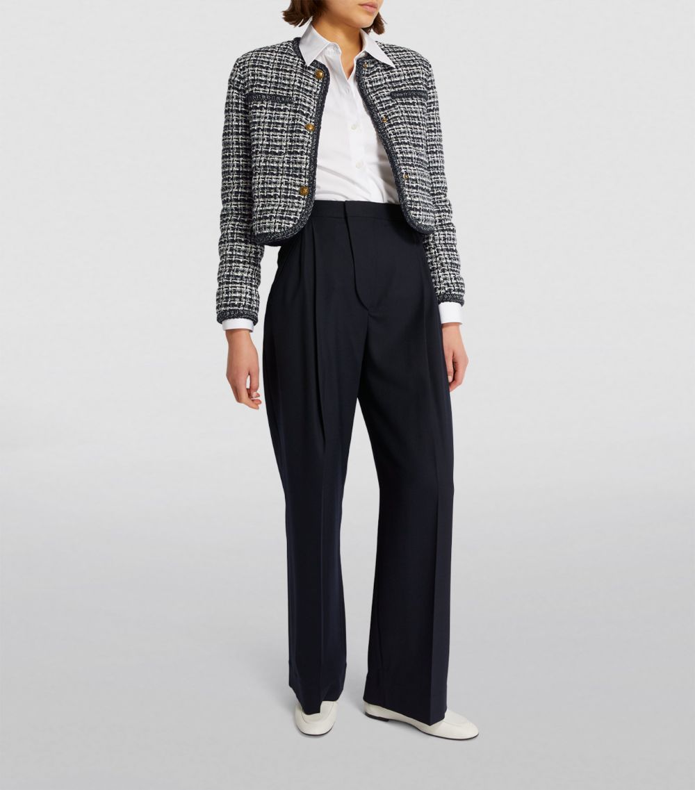 Moncler Moncler Tweed Down-Padded Eliadi Jacket